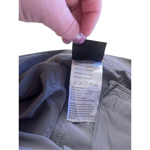 New Baleaf Mens Gray Zippered Activewear Running Sports Shorts XL - Picture 5 of 9